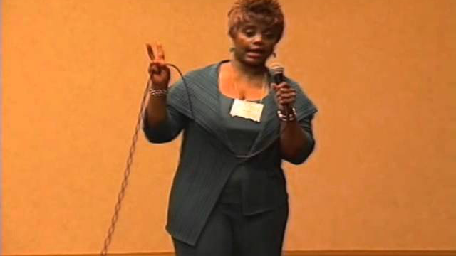 Melody Peterson, Guest Speaker, at Women of Freedom Conference