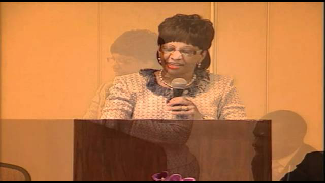 Dr. Joycelynn Pernell Henderson, Guest Speaker, at Women of Freedom Conference in Houston, Texas